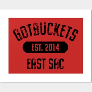 East Sacramento gotbuckets Posters and Art